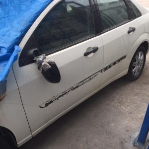 Ford Focus 1 Çıkma Orjinal Beyaz Sol Ön Kapı